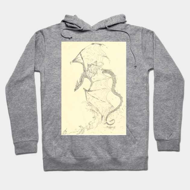 Dragon Rider Hoodie by pegacorna